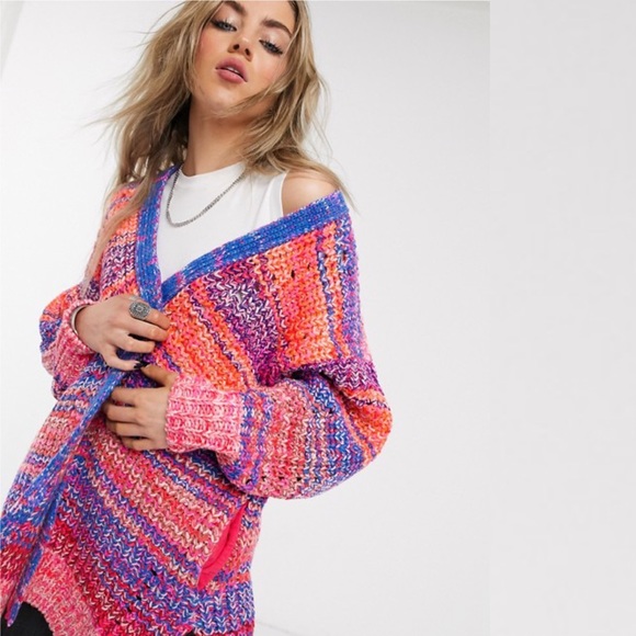 Multicolor Cardigan Xl | Poshmark
